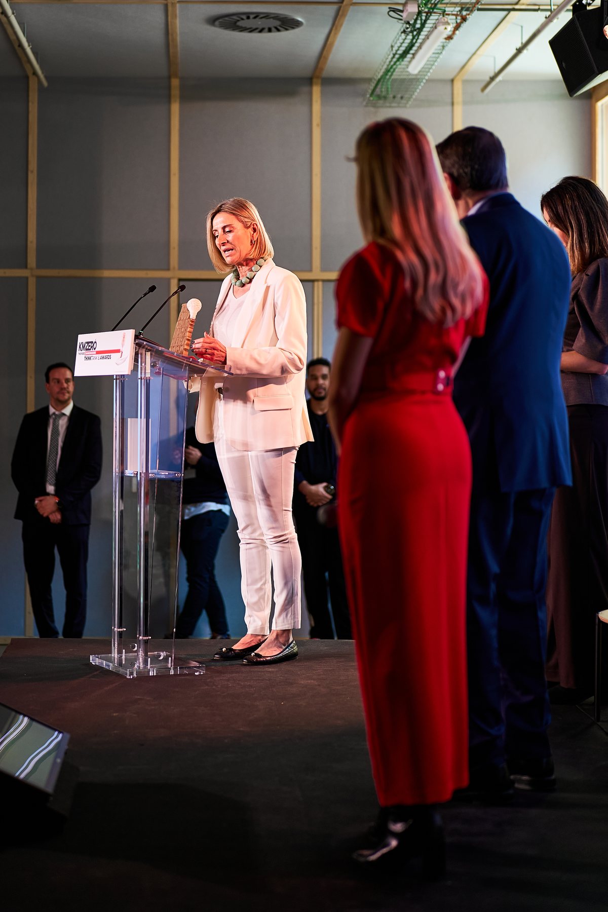 Mercedes Iborra durante su intervención en la gala de los Food Changemaker Awards 2026