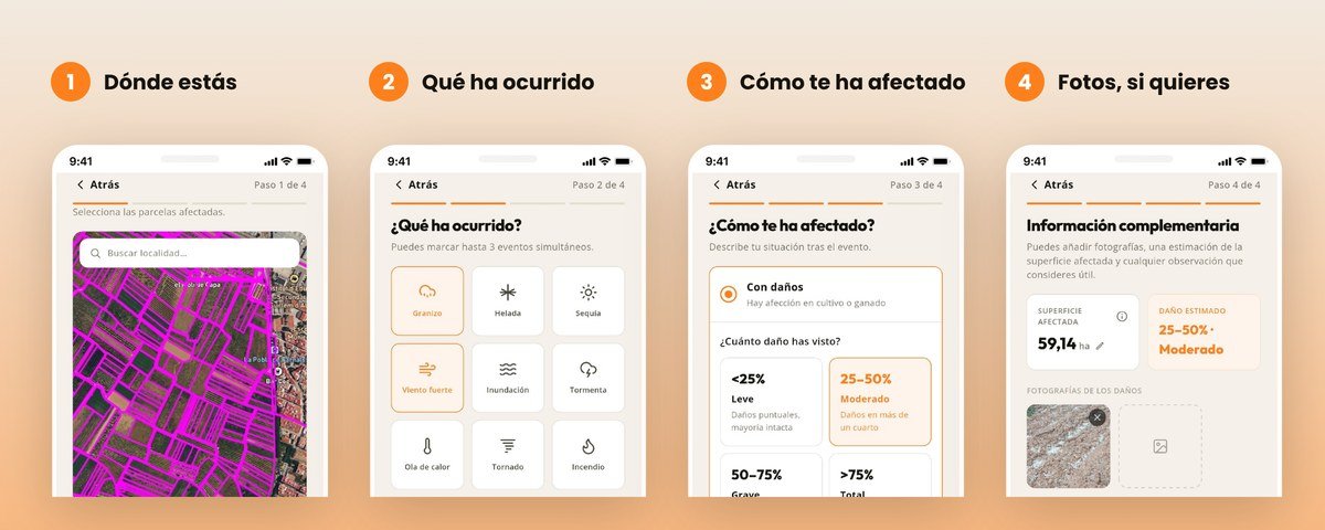 Los cuatro pasos para declarar en SICA: dónde estás, qué ha ocurrido, cómo te ha afectado y fotos si quieres